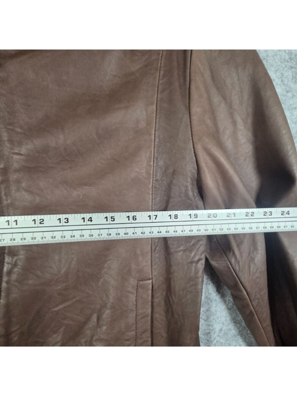 Bottega Fiorentina NWT Men's Leather Jacket Brown Size 48 (medium) - Picture 3 of 8